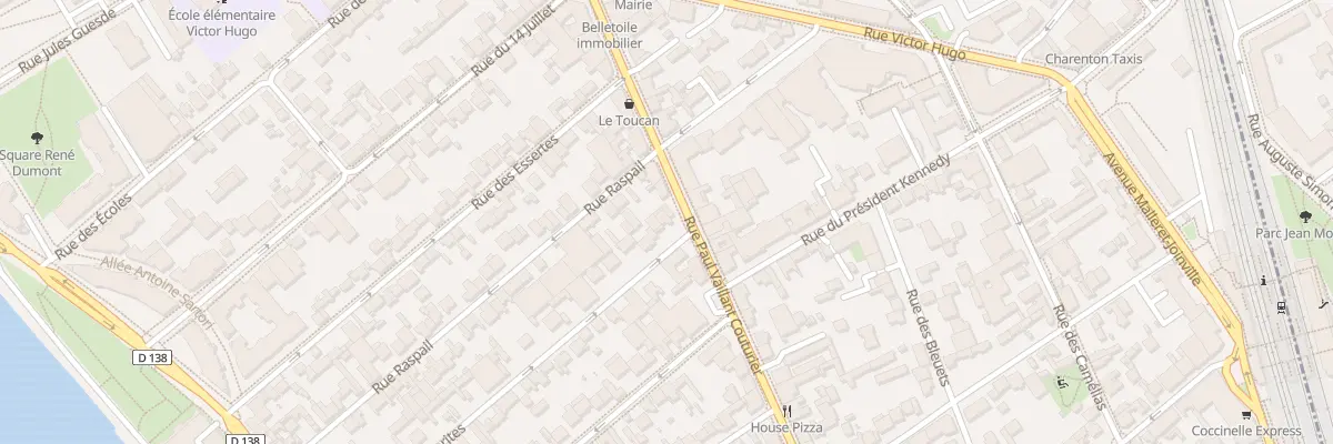 Plan du 37 Rue des Marguerites à Alfortville