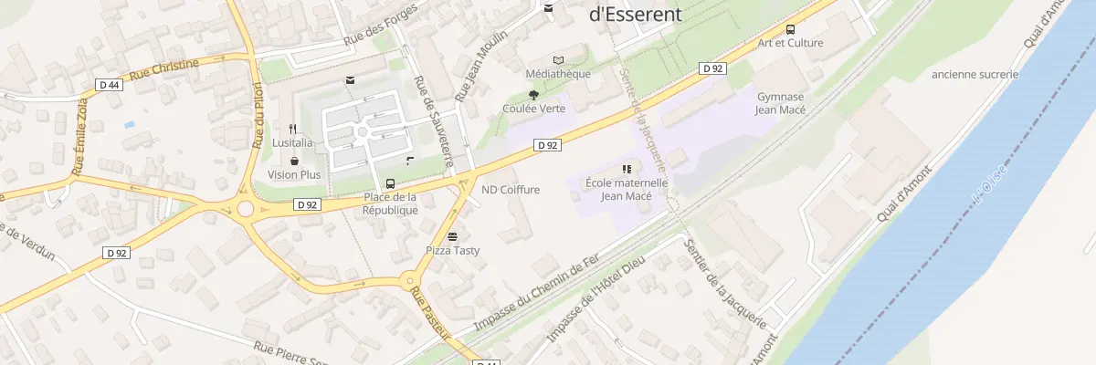 Plan du 2 Av Jules Ferry à Saint-Leu-d’Esserent