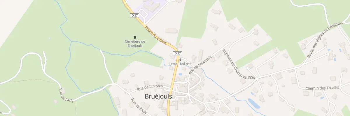 Plan du 5175 Bruejouls à Clairvaux-d’Aveyron