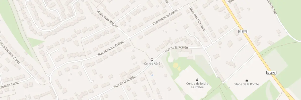 Plan du 42 Rue de la Rottée à Bourges