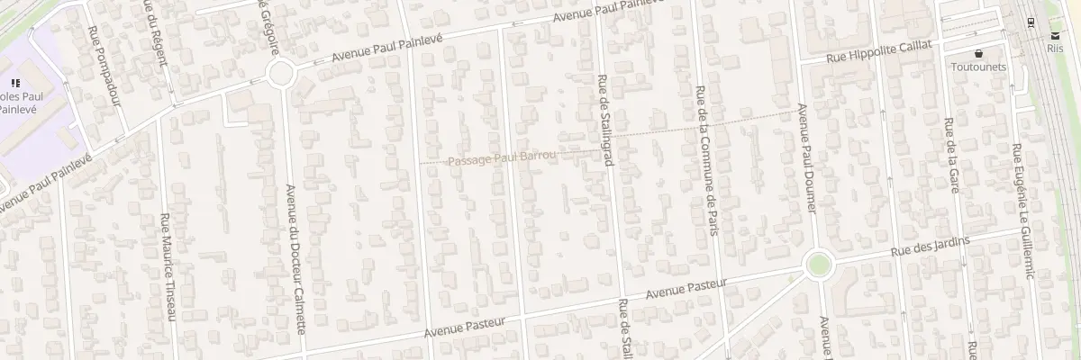 Plan du 44 Rue Gabriel Péri à Villeneuve-le-Roi