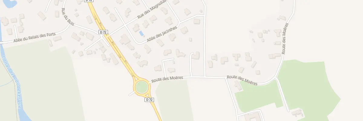 Plan du 5095A Rte des Moeres Vc 2 à Téteghem-Coudekerque-Village