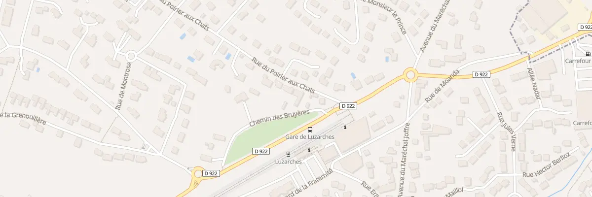 Plan du 5 Rue du Poirier aux Chats à Luzarches