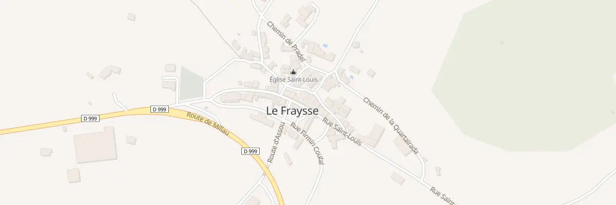 Plan du 169 Rue Saint-Louis au Fraysse