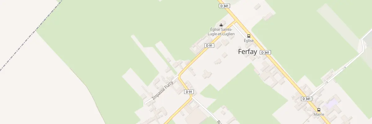 Plan du 154 Rue d’Aumerval à Ferfay