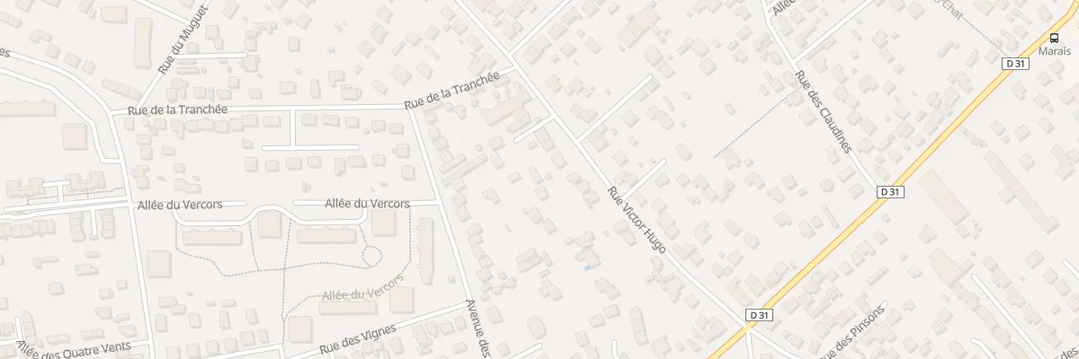 Plan du 60A Rue Victor Hugo à Draveil
