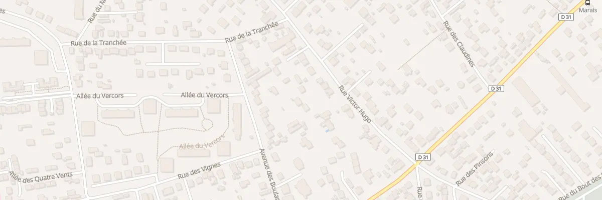 Plan du 70 Rue Victor Hugo à Draveil