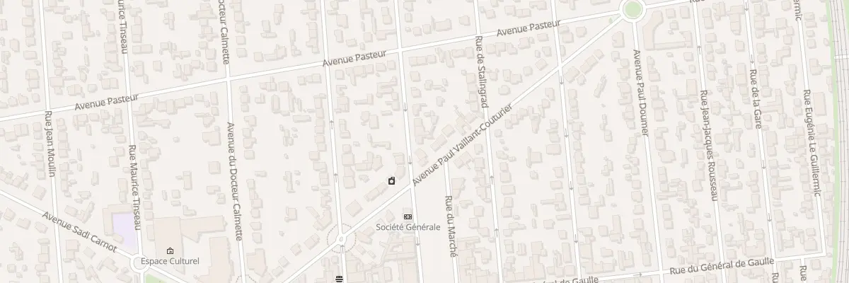 Plan du 16 Rue Gabriel Péri à Villeneuve-le-Roi