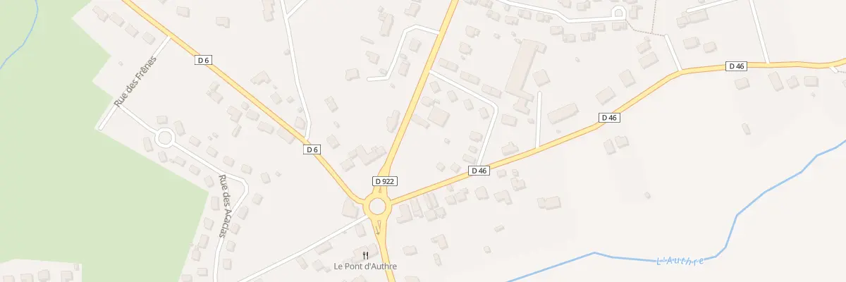 Plan du 6 Av de la Plaine à Jussac