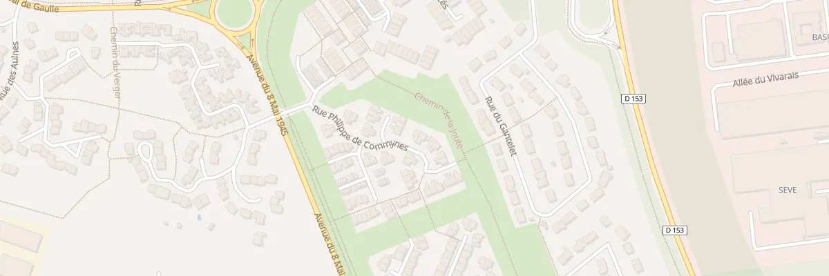 Plan du 21 Rue Philippe de Commynes à Lisses