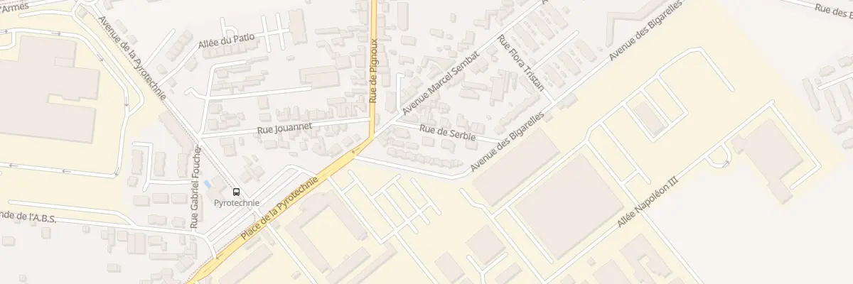 Plan du 14B Rue de Serbie à Bourges