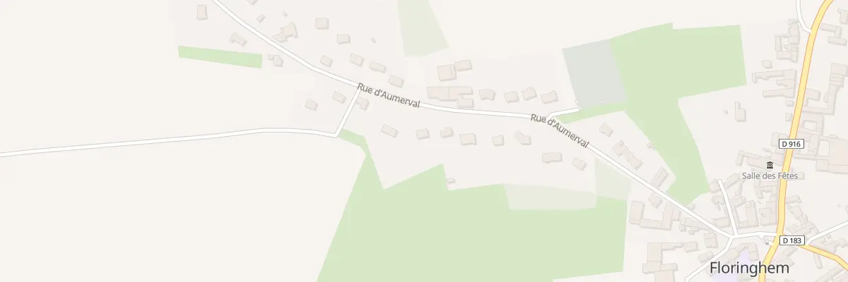 Plan du 23 Rue d’Aumerval à Floringhem