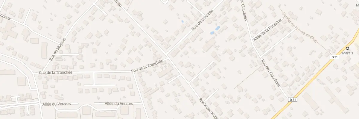 Plan du 51 Rue Victor Hugo à Draveil