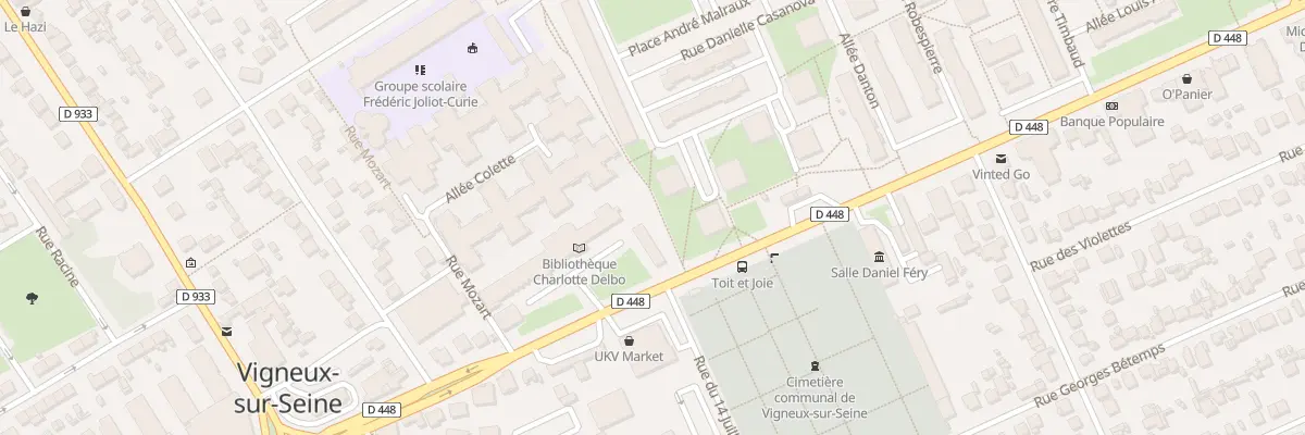 Plan du 9 All Colette à Vigneux-sur-Seine