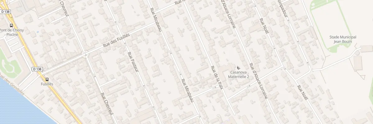 Plan du 65 Rue Mirabeau à Choisy-le-Roi