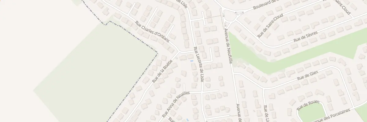 Plan du 42 Rue Leconte de Lisle à Mennecy
