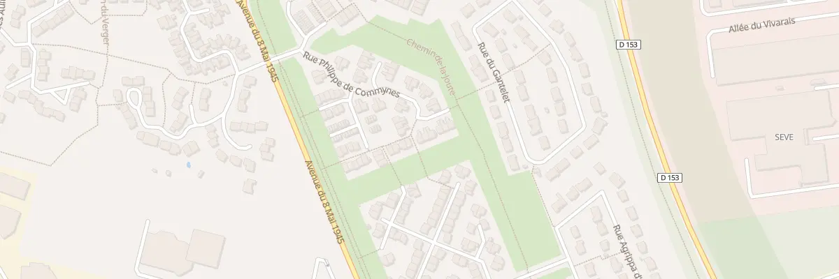 Plan du 24 Rue Philippe de Commynes à Lisses