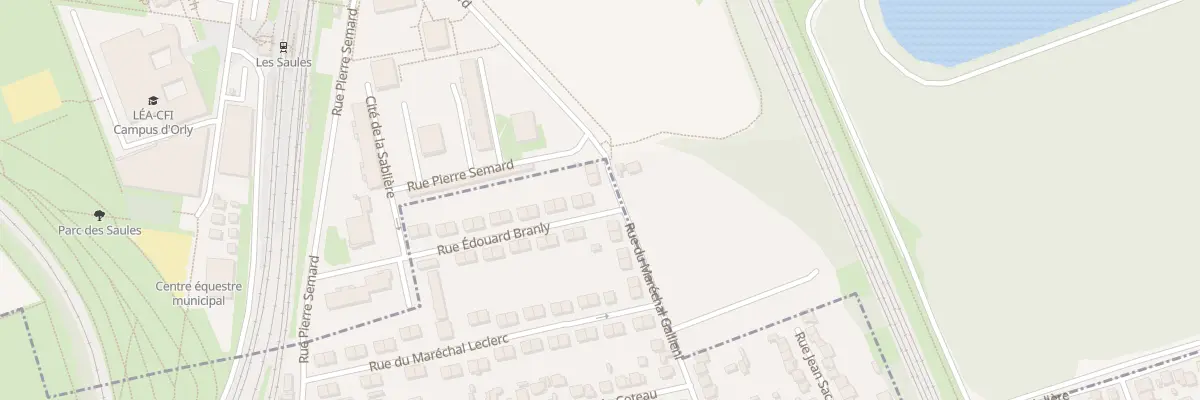 Plan du 2 Rue Edouard Branly à Villeneuve-le-Roi