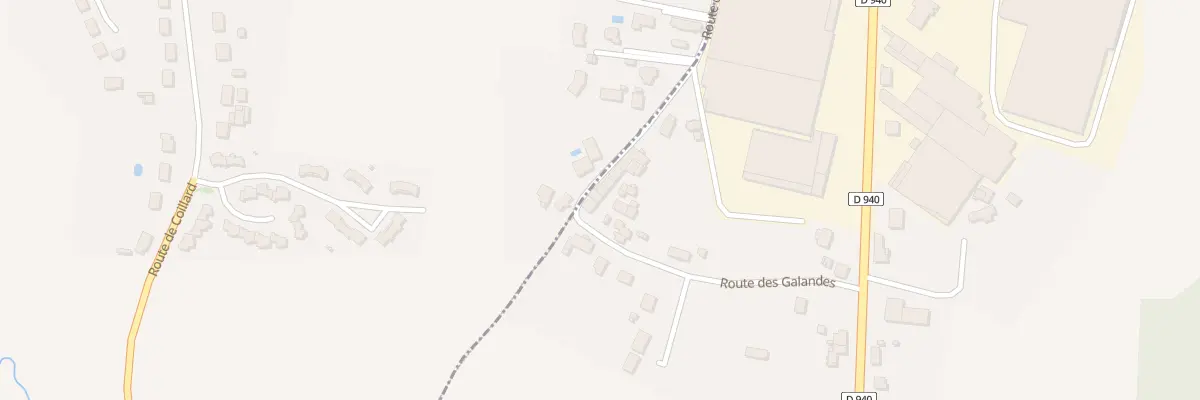 Plan du 19 Rte des Galandes à Saint-Georges-sur-Moulon