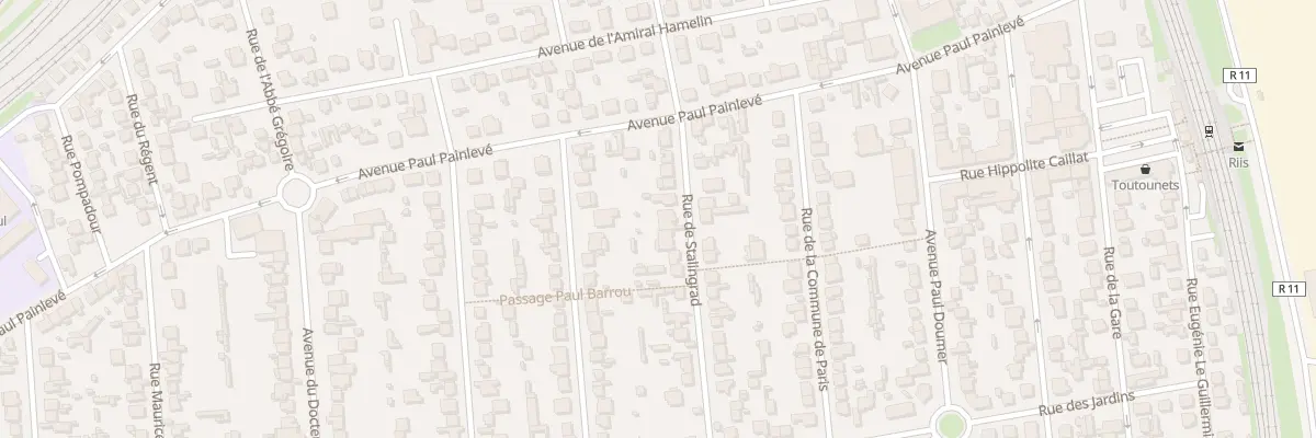 Plan du 47 Rue Stalingrad à Villeneuve-le-Roi