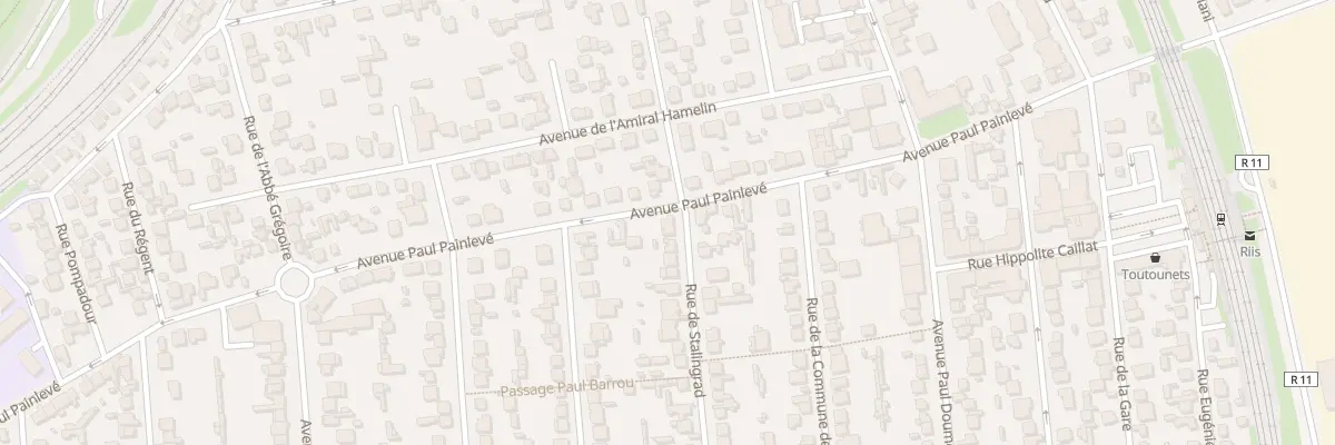 Plan du 55 Rue Stalingrad à Villeneuve-le-Roi