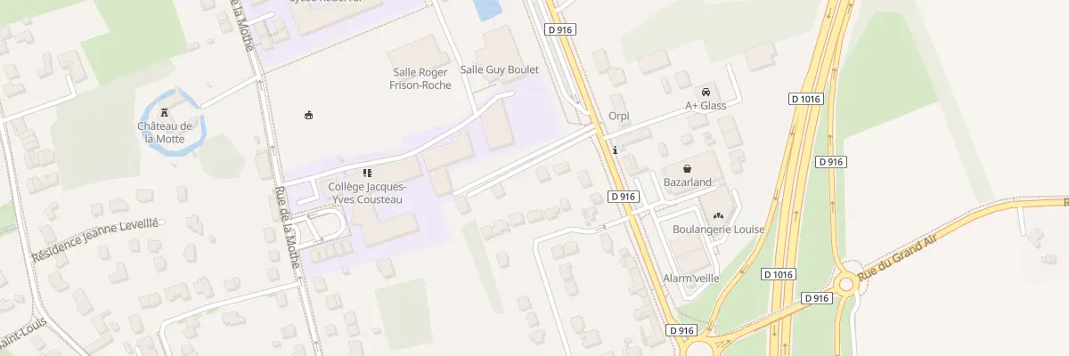 Plan du 782B Rte de Paris à Breuil-le-Vert