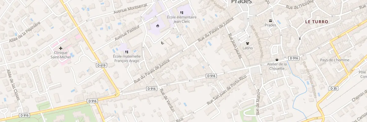 Plan du 53B Rue du Palais de Justice à Prades