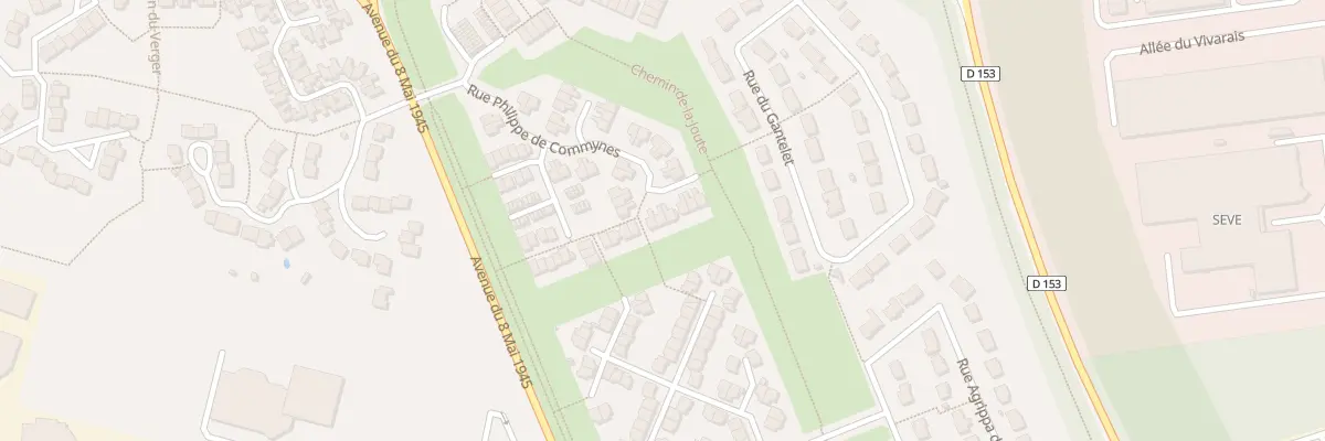 Plan du 26 Rue Philippe de Commynes à Lisses