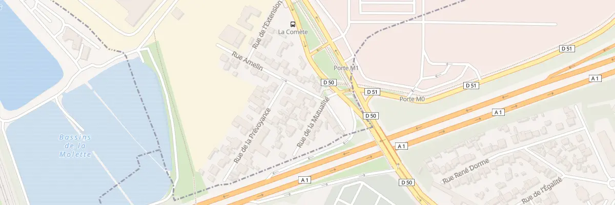 Plan du 11 Rue Amelin à Dugny