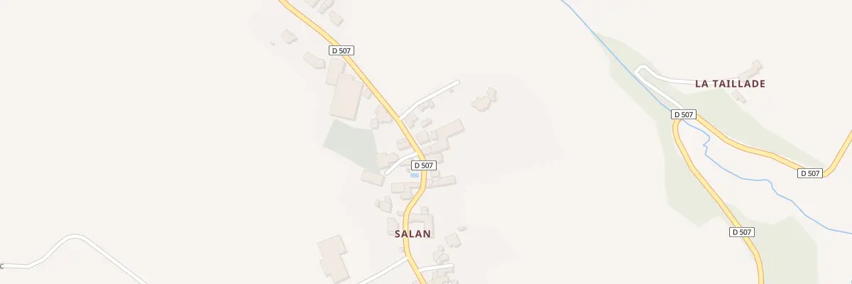 Plan du 5374 Salan à Quins