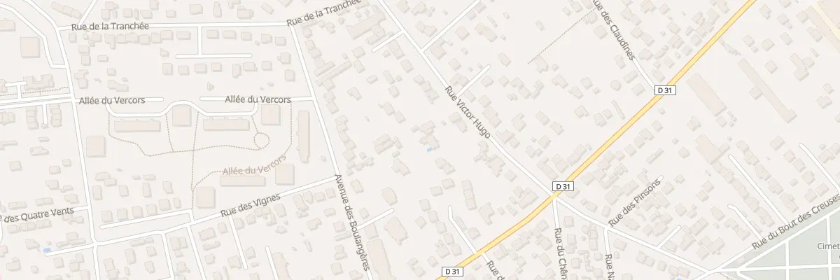 Plan du 82 Rue Victor Hugo à Draveil