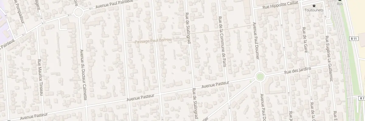Plan du 33 Rue Stalingrad à Villeneuve-le-Roi