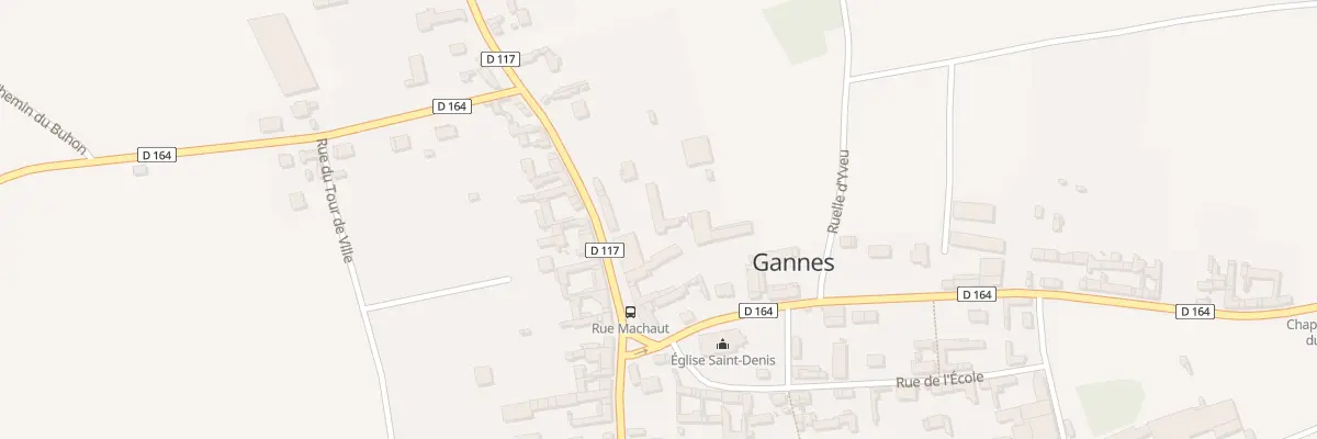 Plan du 25 Rue Machaut à Gannes
