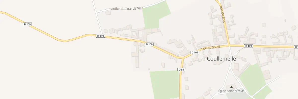 Plan du 11B Rue du Soleil à Coullemelle