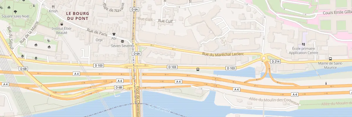 Plan du 5 Quai de la République à Saint-Maurice