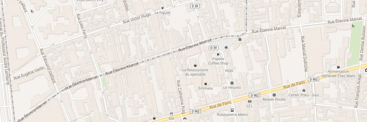Plan du 167 Rue Etienne Marcel à Montreuil