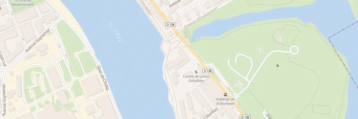 Plan du 116B Av Villeneuve Saint Georges à Choisy-le-Roi