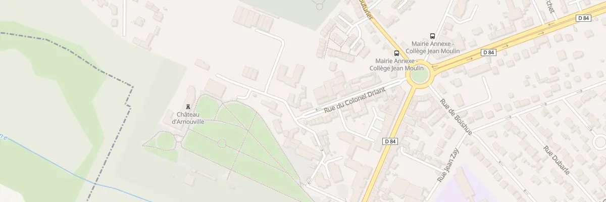 Plan du 3 Rue Colonel Driant à Arnouville
