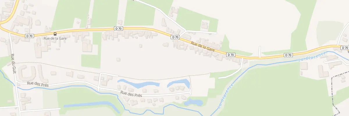 Plan du 88 Rue de la Gare à Pernes