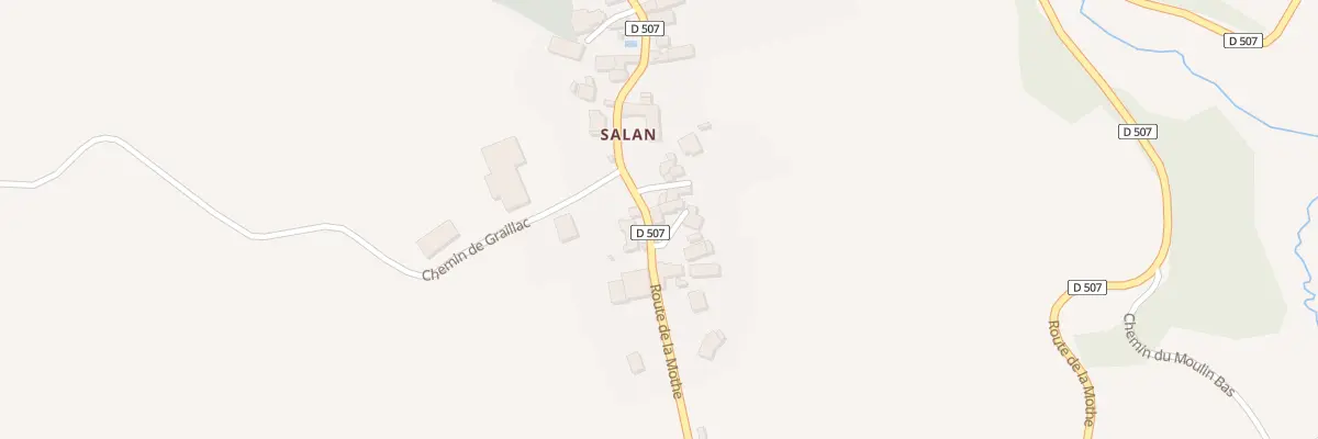 Plan du 5471 Salan à Quins