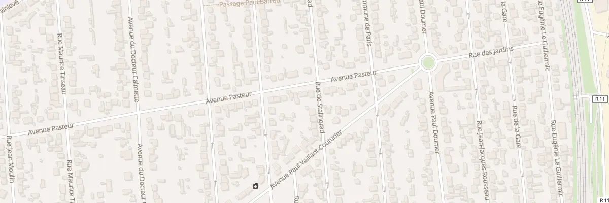 Plan du 13 Av Pasteur à Villeneuve-le-Roi