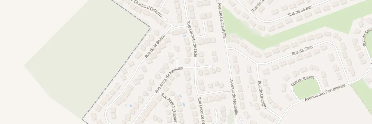 Plan du 52 Rue Leconte de Lisle à Mennecy