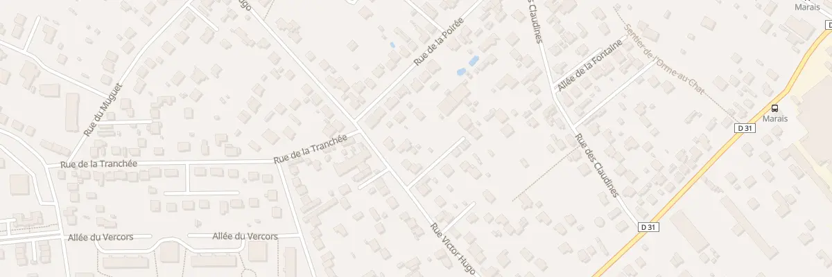 Plan du 57 Rue Victor Hugo à Draveil