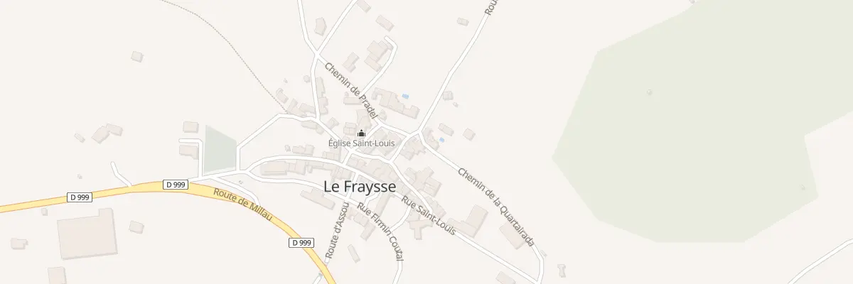 Plan du 96 Rte de l’Ancienne Mine au Fraysse