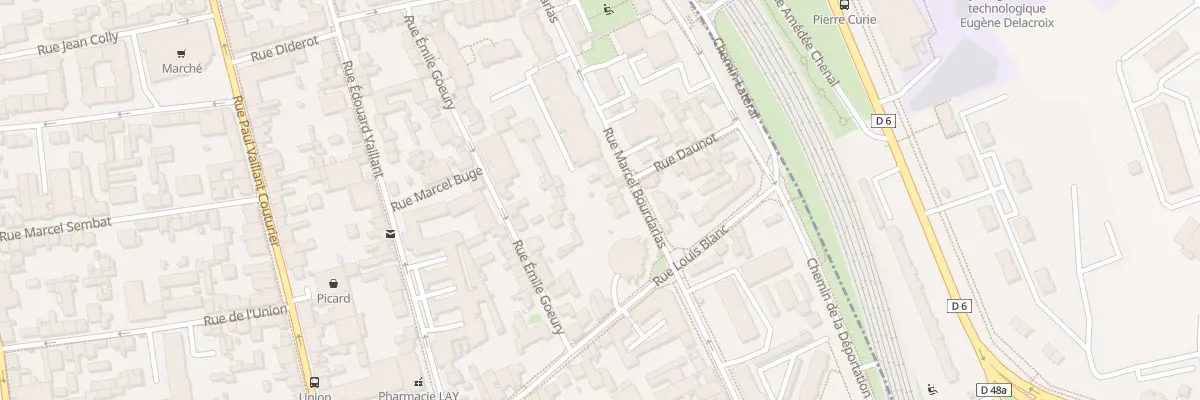 Plan du 38 Rue Marcel Bourdarias à Alfortville