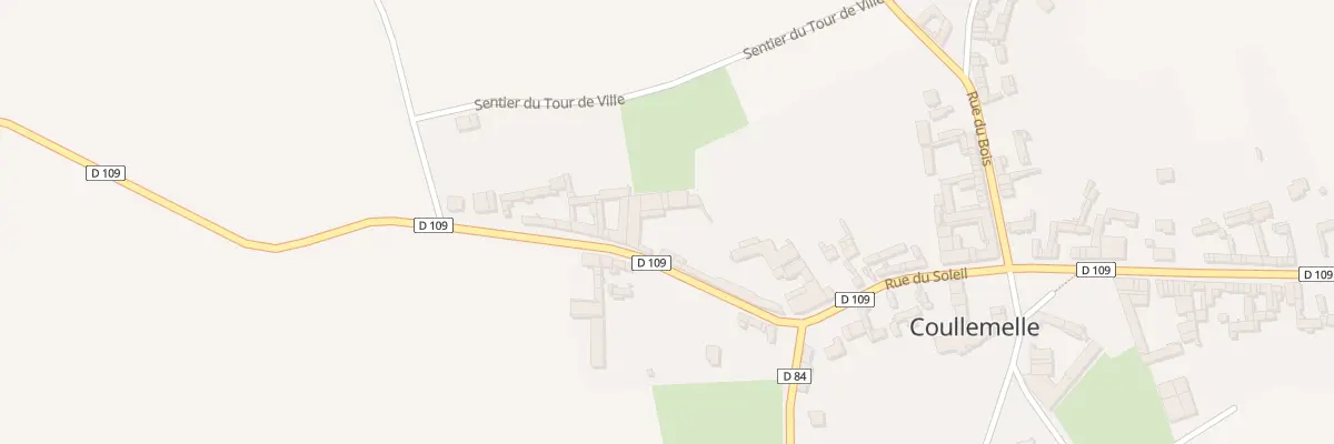 Plan du 12 Rue du Soleil à Coullemelle