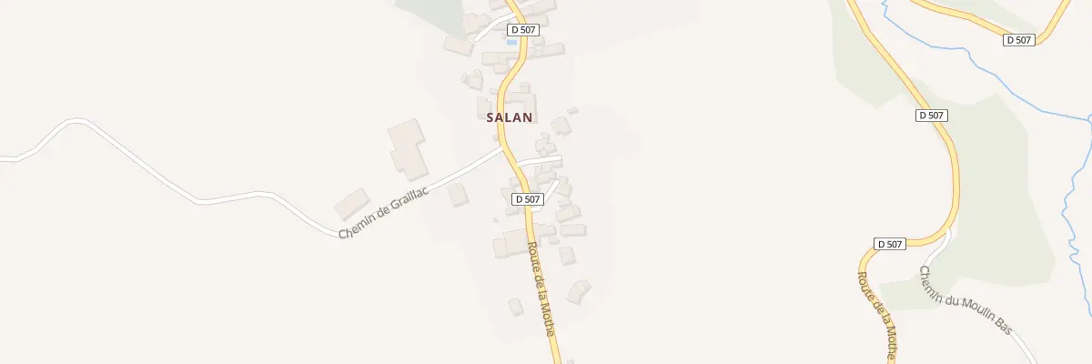 Plan du 5125 Salan à Quins