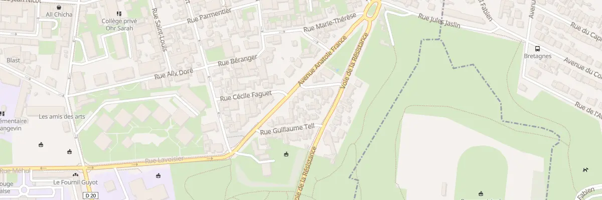 Plan du 22B Rue Cécile Faguet à Pantin