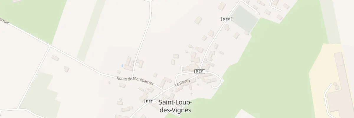Plan du 5028 Le Bourg à Saint-Loup-des-Vignes