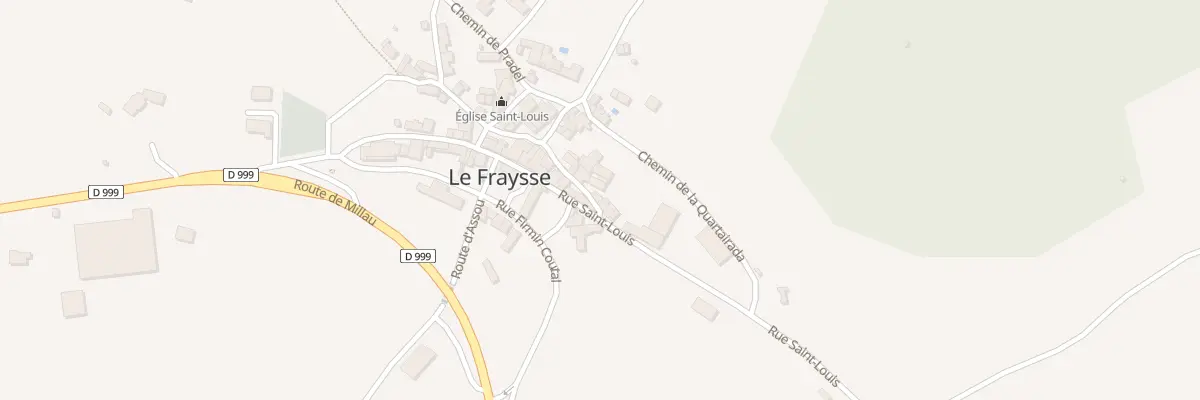 Plan du 41 Rue Sénateur Jacques Durand au Fraysse